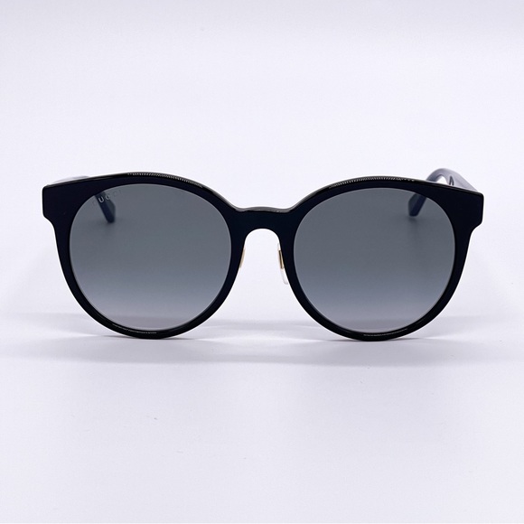 NEW GUCCI WOMEN BLACK SUNGLASSES GG0416SK 001 - Picture 4 of 6